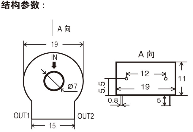 STA615系列精密電流互感器